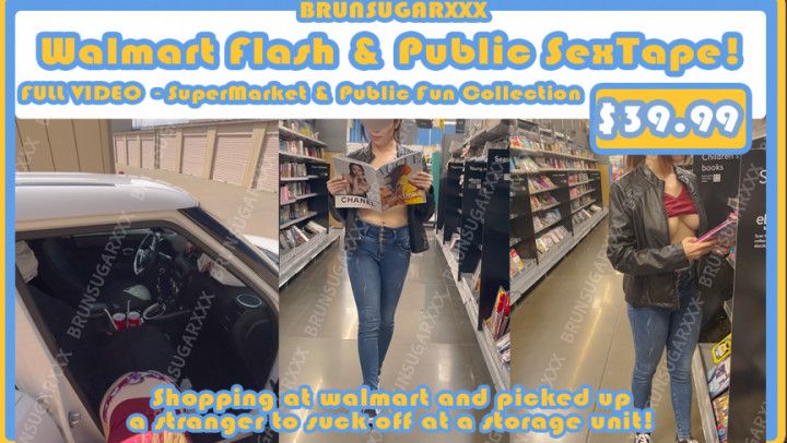 Walmart Flash &amp; Public SexTape