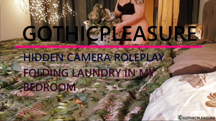 Hidden Camera - Bedroom housework