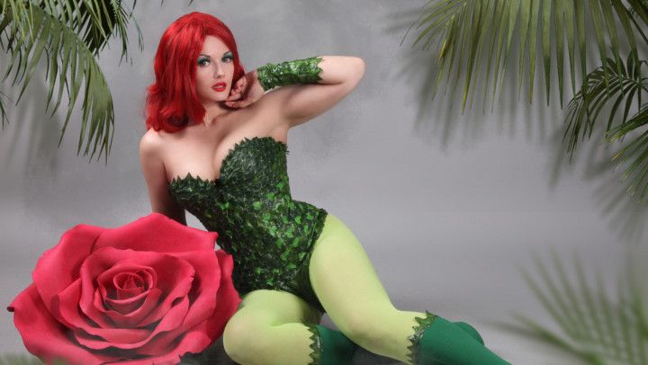 Poison ivy. Cosplay