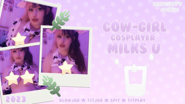 Cowgirl Cosplayer Milks YOU! Maplesyrps Archive - 2023