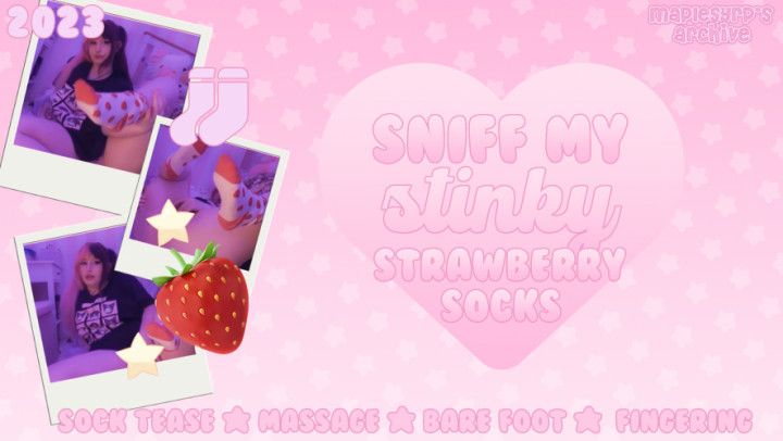 Sniff My Stinky Strawberry Socks! Maplesyrps Archive - 2023