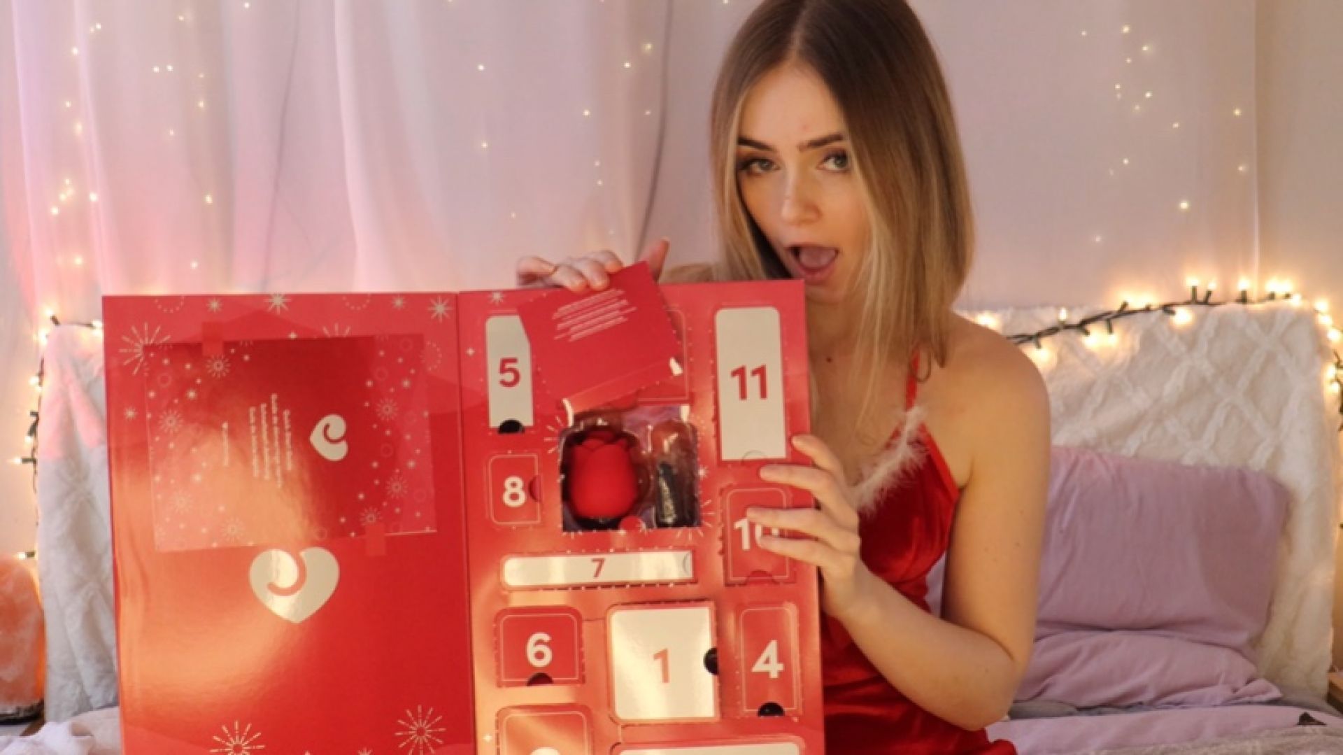 merry Christmas - intense rose toy orgasm