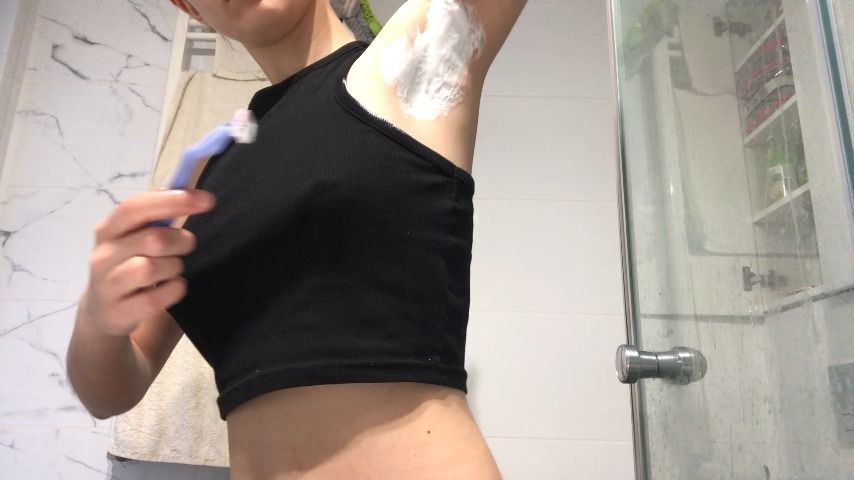 Armpits shaving