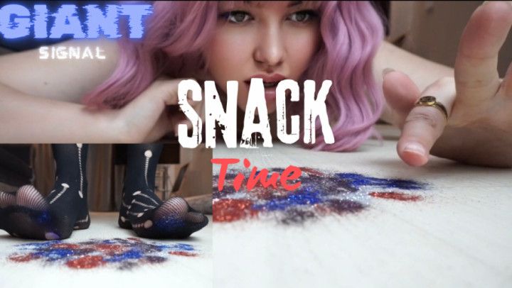 snack time giantess