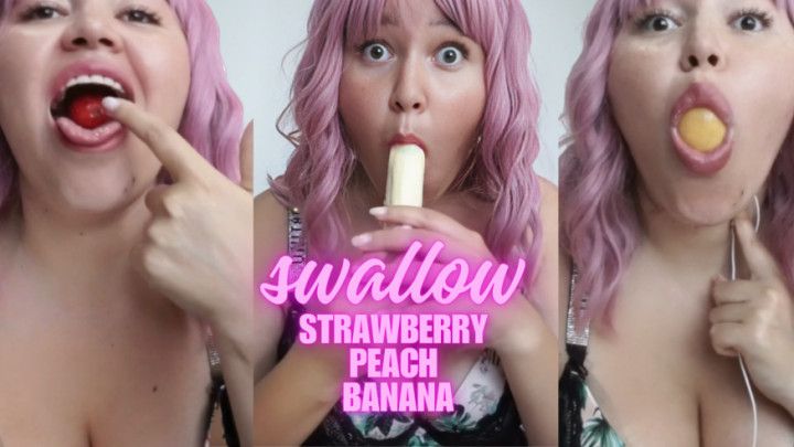 sexy swallow strawberry peach banana