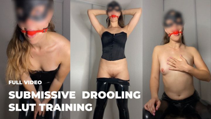 Submissive Drooling Slut Training