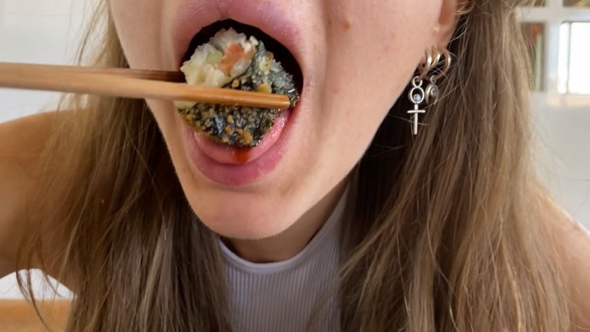 Mukbang 5/ Eating sushi appetizingly