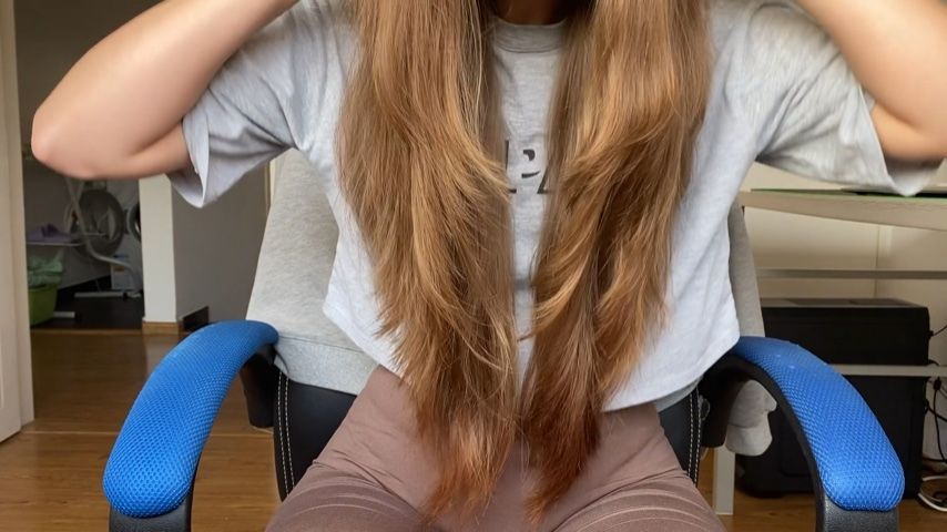 My beautiful, long and natural hair