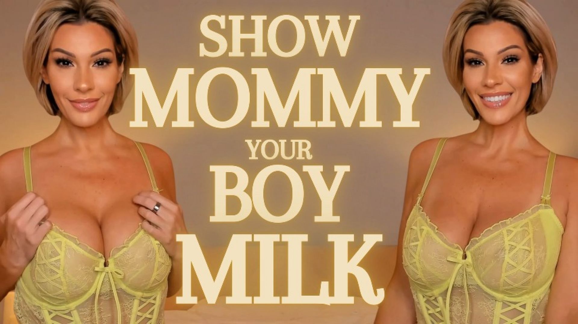 Show Mommy Your Boy Milk