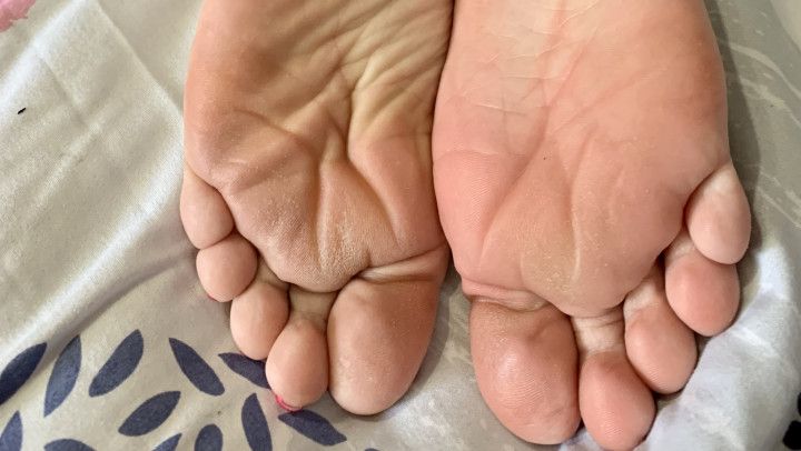 toes and soles