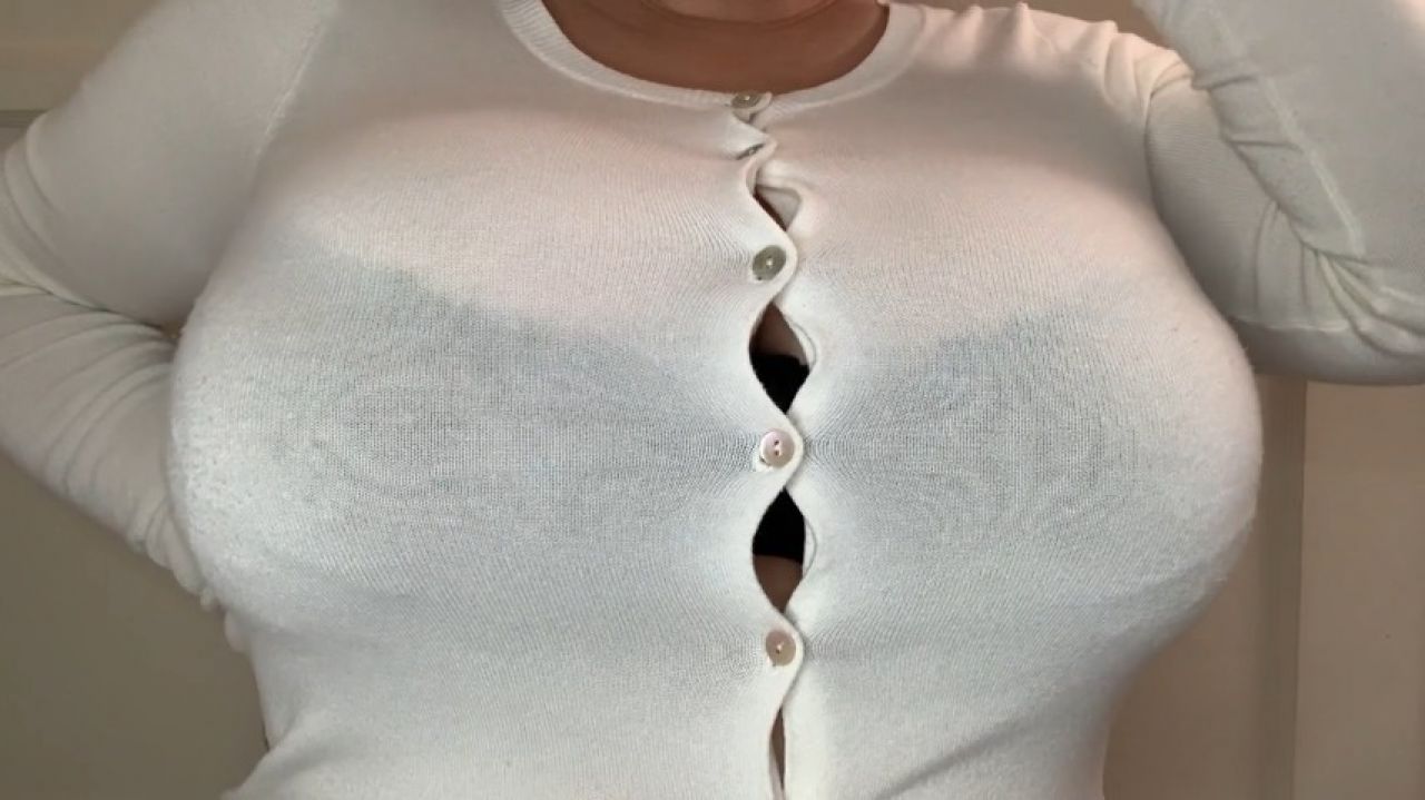 Huge Boob Play Performance Review JOI Sexy Bra