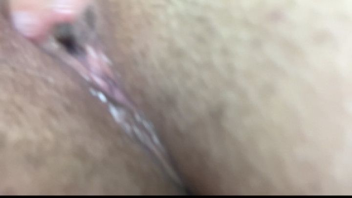 CLOSE UP finger fucking self solo