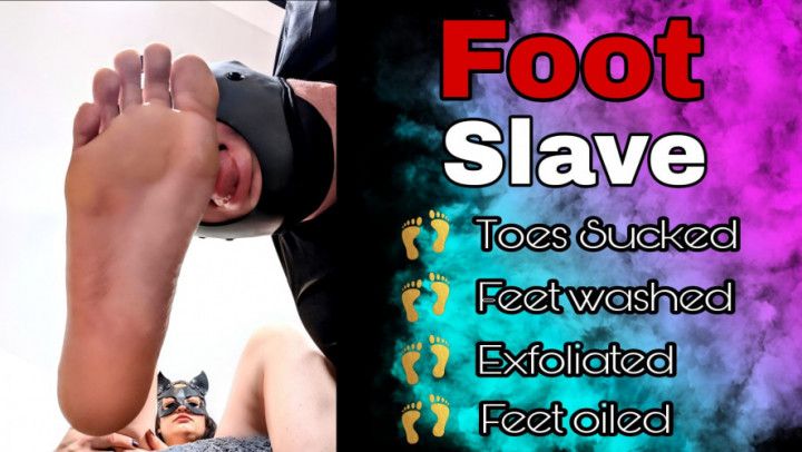 Femdom Foot Slave Sexy Feet Worship FLR