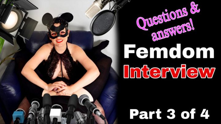 Femdom Q &amp; A Interview From Real Couple Series 2 Part 3