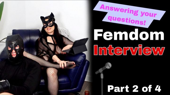 Femdom Q &amp; A Interview From Real Couple Series 2 Part 2