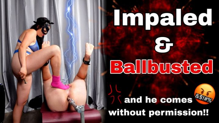 Femdom Ballbusting CBT Bondage Ruined Orgasm Cumshot