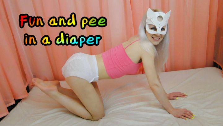 FUN AND PEE IN A DIAPER