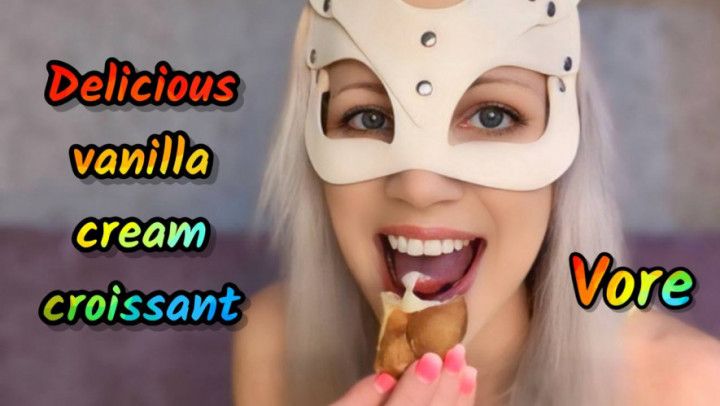 VORE DELICIOUS VANILLA CREAM CROISSANT