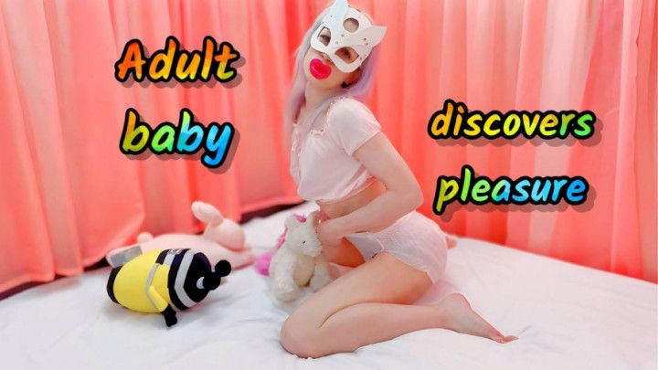 ADULT BABY DISCOVERS PLEASURE