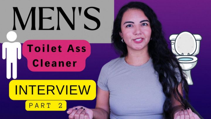 Men's Toilet Ass Cleaner Part 2