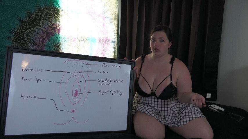 Teen BBW show you how to make a girl cum