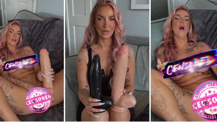 Ann Summer's Rep Takes Monster Dildos - 45mins