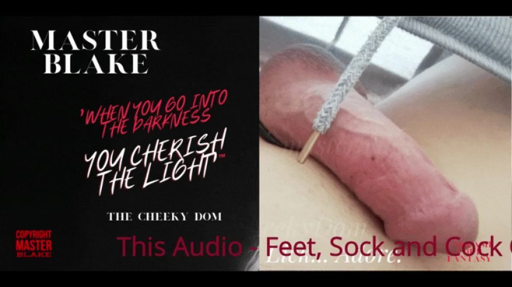 Visual-Audio Feet Socks and Cock Obsessed Mind Fuck