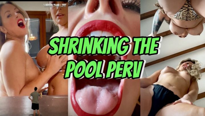 Charley Atwell and Bri Olivia in Shrinking The Pool Perv SFX