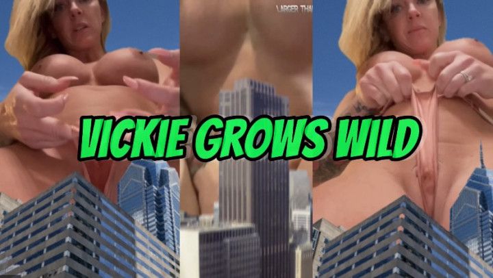 SweetVickie in Vickie Grows Wild - Giantess Growth SFX