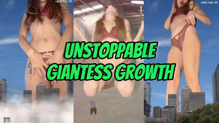 Giantess Nelly in Unstoppable Giantess Growth SFX