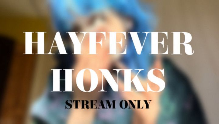 HAYFEVER HONKS - STREAM ONLY