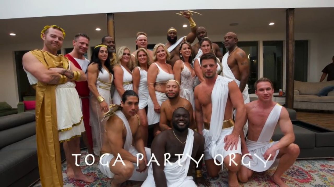 Roman Toga Orgy Party