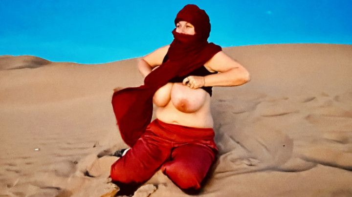 Huge tits BBW MILF travel across Morocco: PART 1