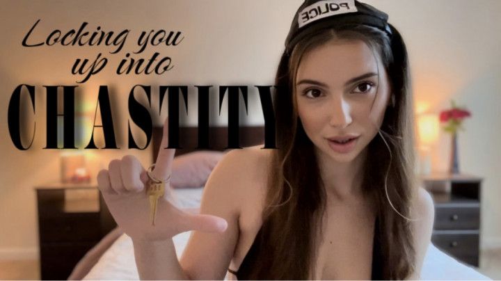 Locking you up into CHASTITY