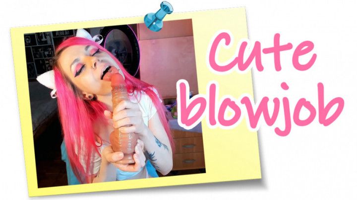 Cute blowjob