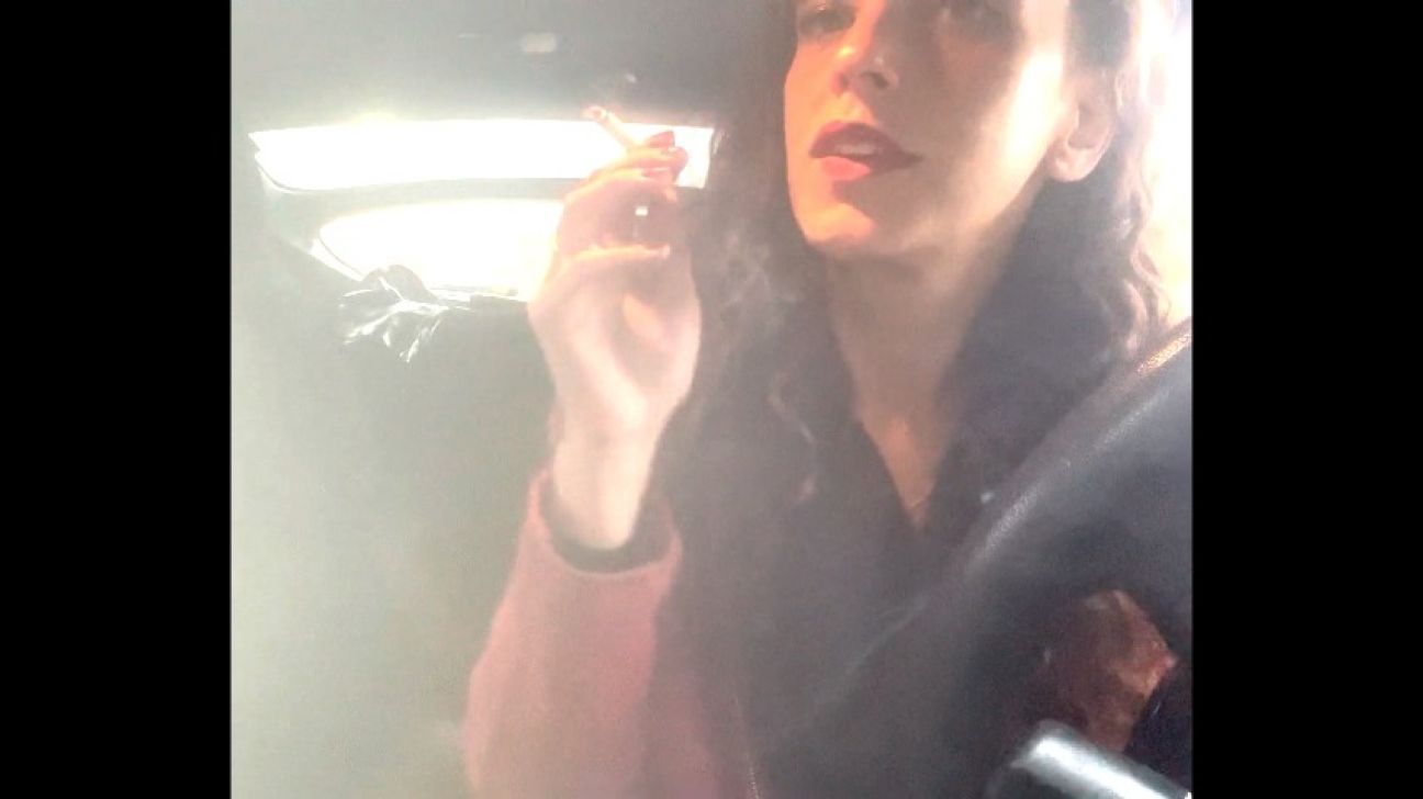lipstick in the car