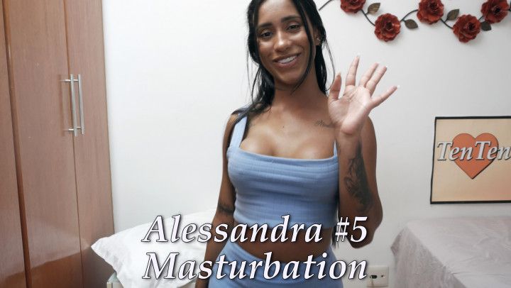 Alessandra #5 Masturbation - booty butt latina solo finger