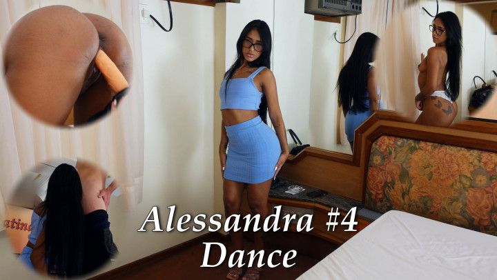 Alessandra #4 Dance - return of the big latina booty shake