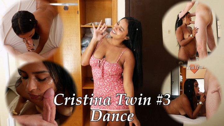 Cristina Twin 3 Dance - sexy latina shakes her big booty