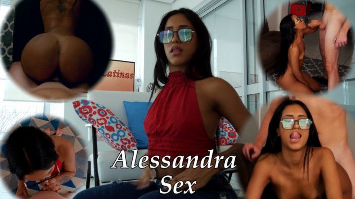 Alessandra Sex - big fat latina booty hardcore sex session