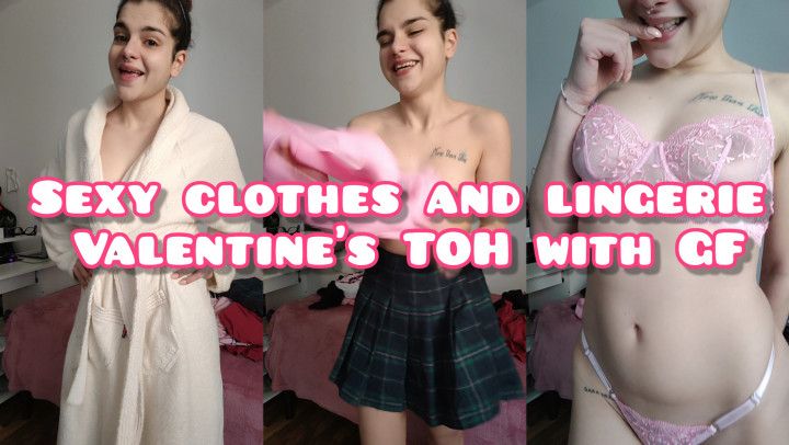 Valentine's Lingerie Try on Haul with GF