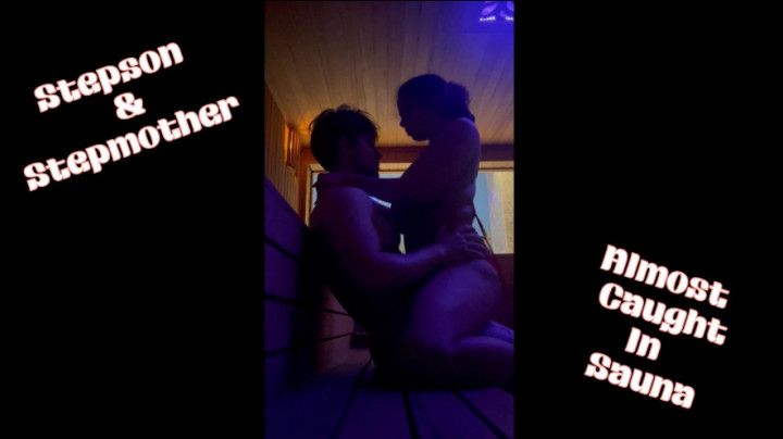 SAUNA SEX: Fucking Stepma in SAUNA