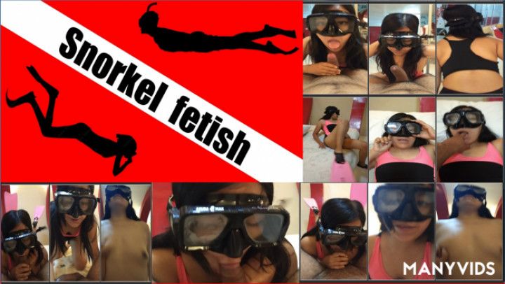 snorkel girl sucks and fucks like a whore pov