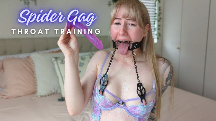 Spider Gag Throat Training