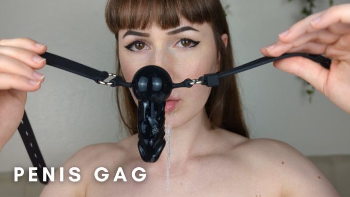 First penis gag try-on 2022