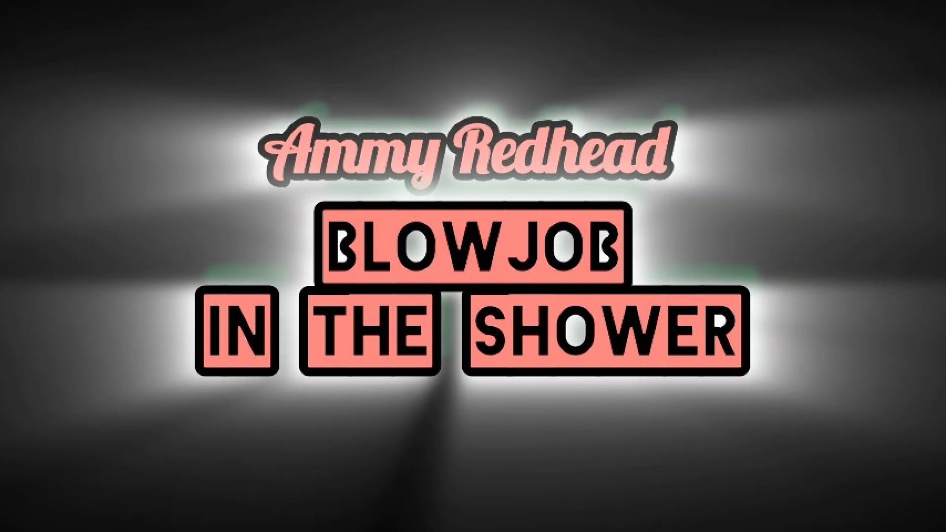 Blowjob in the shower