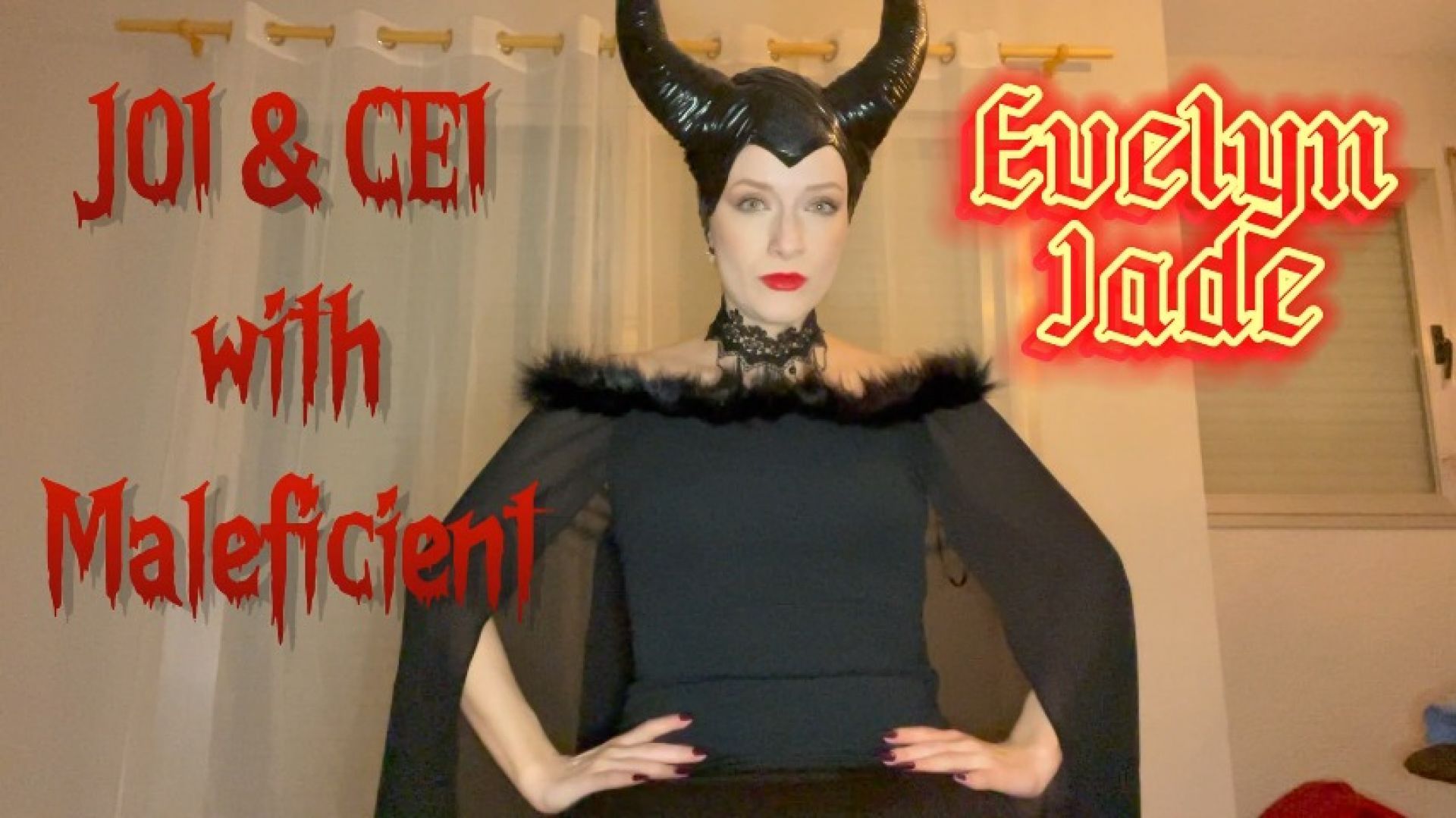 JOI &amp; CEI humiliation with Maleficient