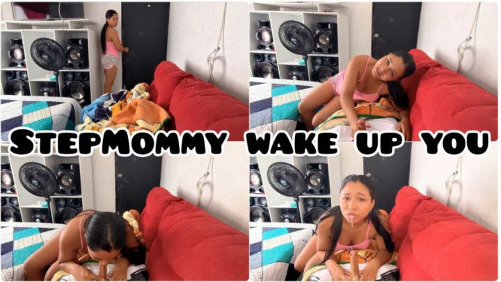 mommy wake up you and surprise you