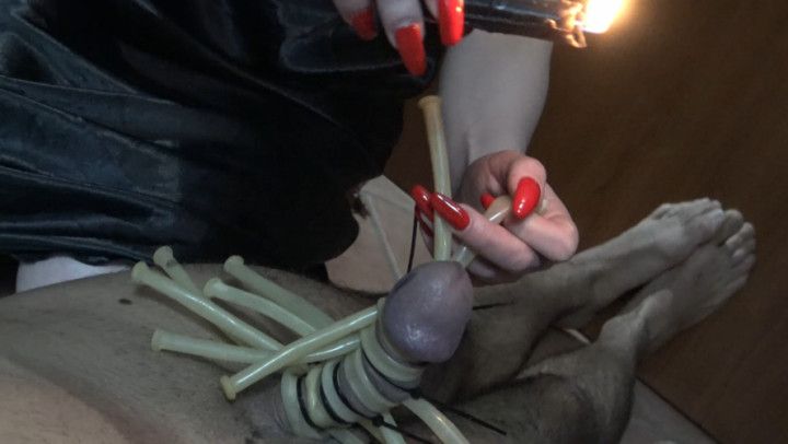 I TURN THE SLAVE'S COCK INTO ART