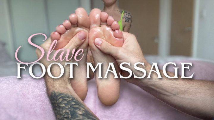 Slave Foot Massage